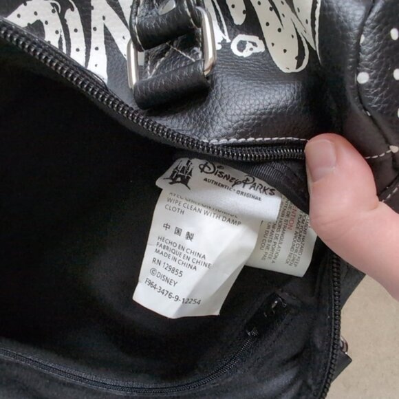 Disney Parks Minnie Mouse Collectible Polka Dot Kawaii Y2K 2000s Shoulder Bag - Picture 7 of 11